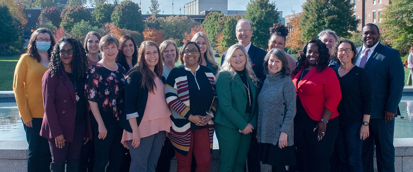 An outdoor photo of the College of Education Faculty