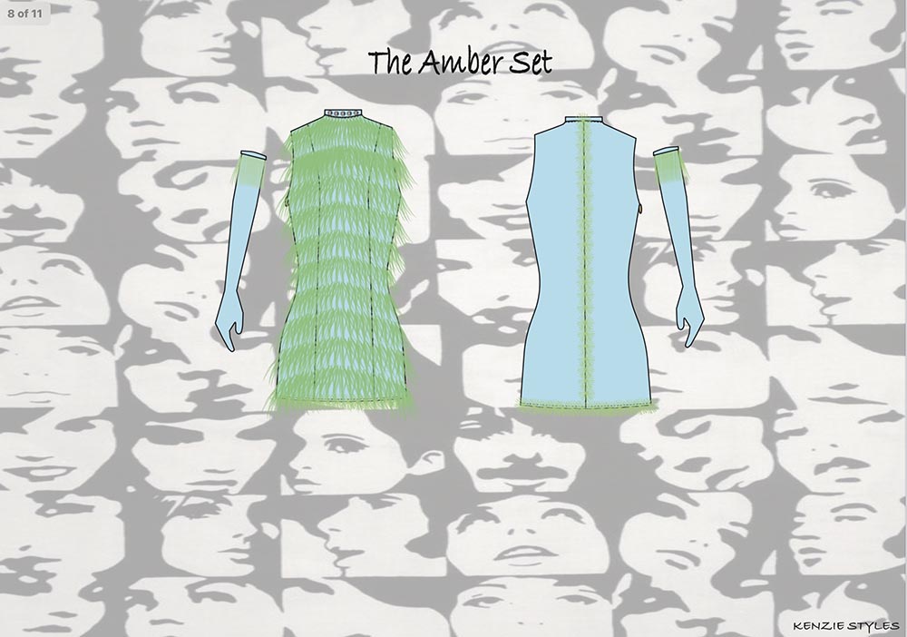 Kenzie Styles fashion merchandising project