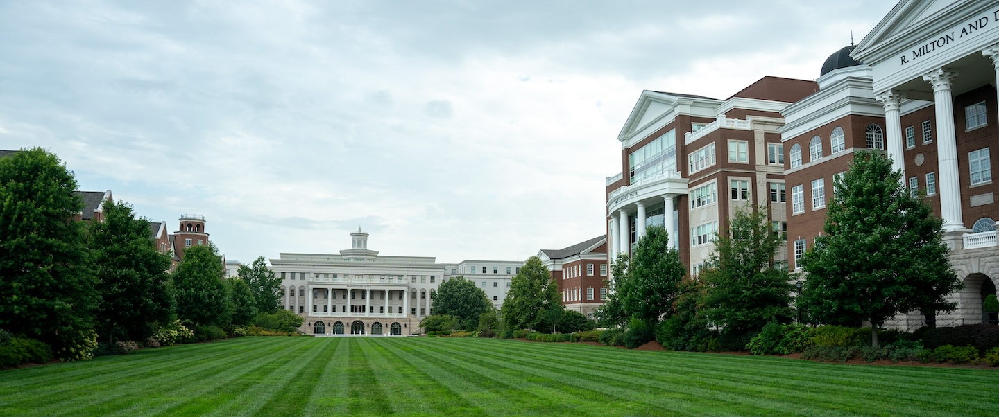 Belmont's south lawn