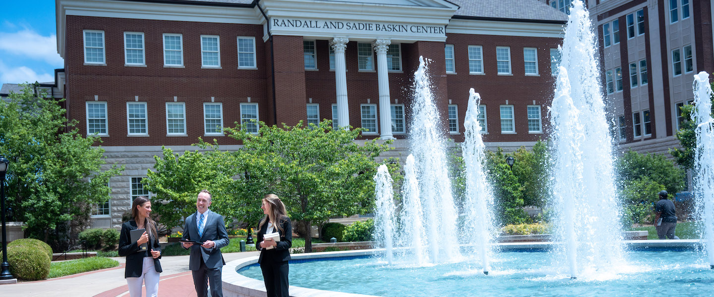 College of Law Exterior with students walking